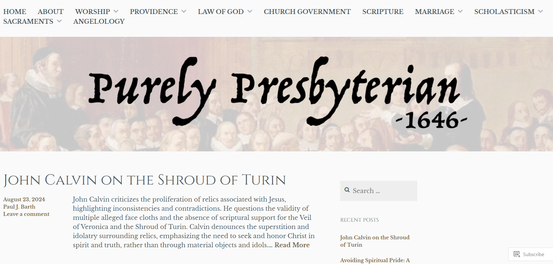 Purely presbyterian