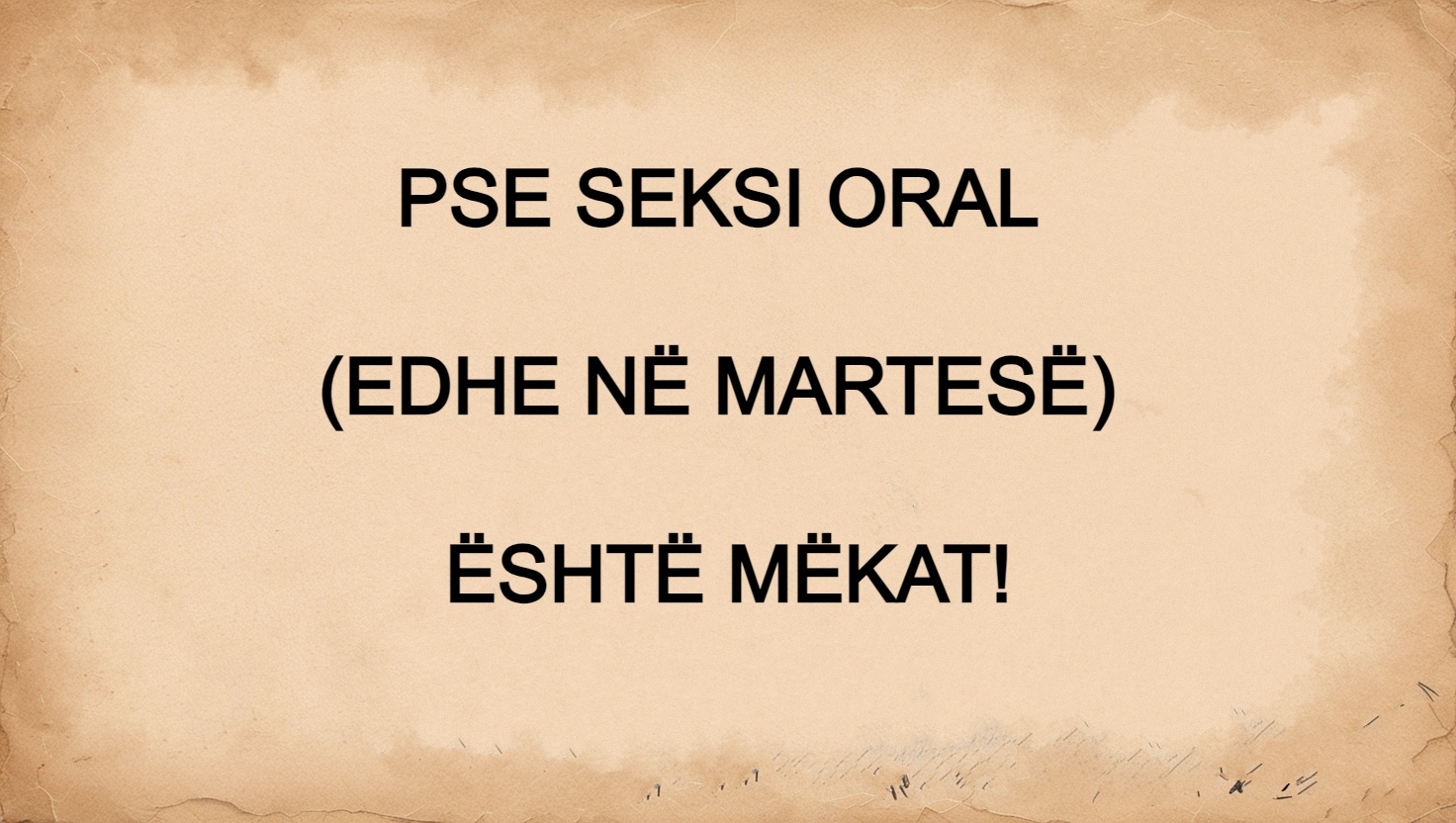 Seksi Oral